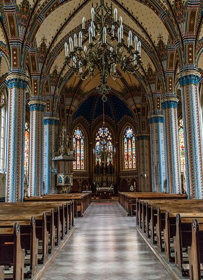 Jesus Heart Church in Koszeg, Hungary